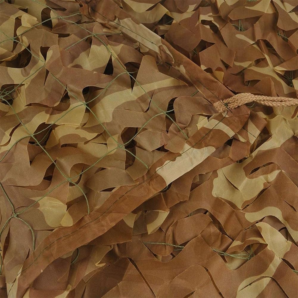 KUWAI Red De Camuflaje para Camping Militar,Jungle Camo Netting del Desierto para La Decoración De Fiestas Al Aire Libre Observación De Aves En La Jungla Disparos Redes De Protección Solar