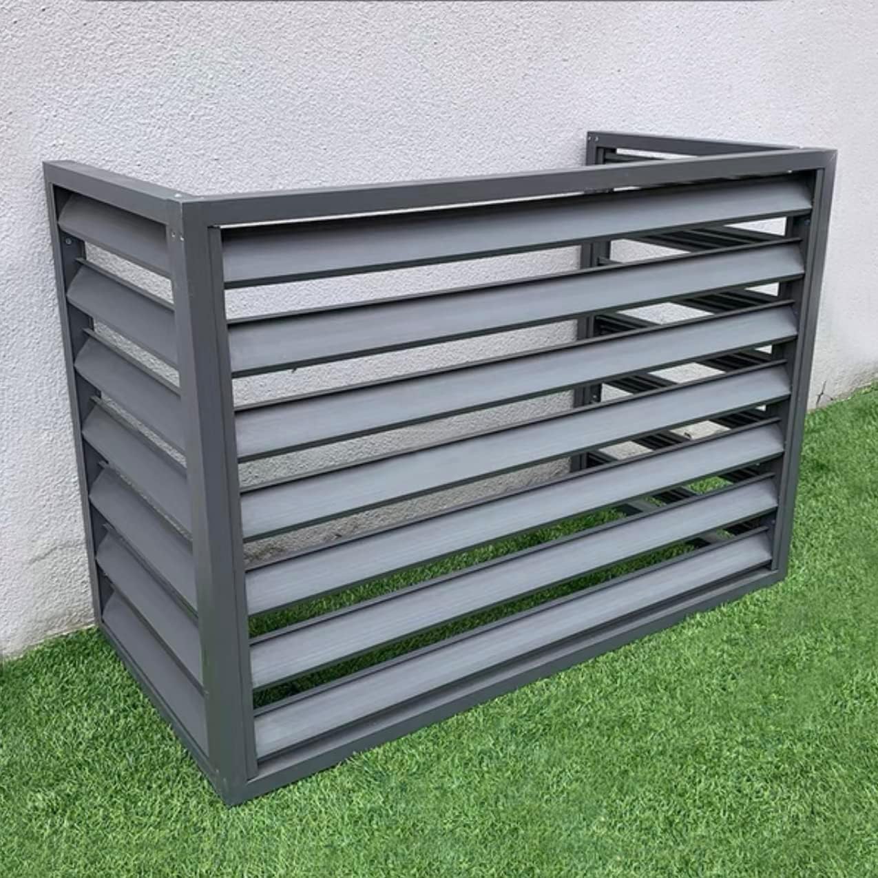 Air Conditioner Fence, Aluminum Shutter Privacy Fence