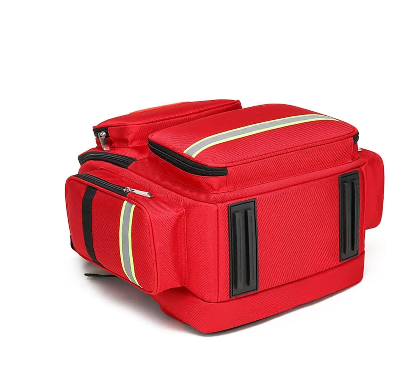 Mochila de Primeros Auxilios vacía, Almacenamiento, Mochila Emergencia | Kits de emergencia para traumatismos, ideal para senderismo, actividades al aire libre, viajes, acampadas y guarderías(Green)