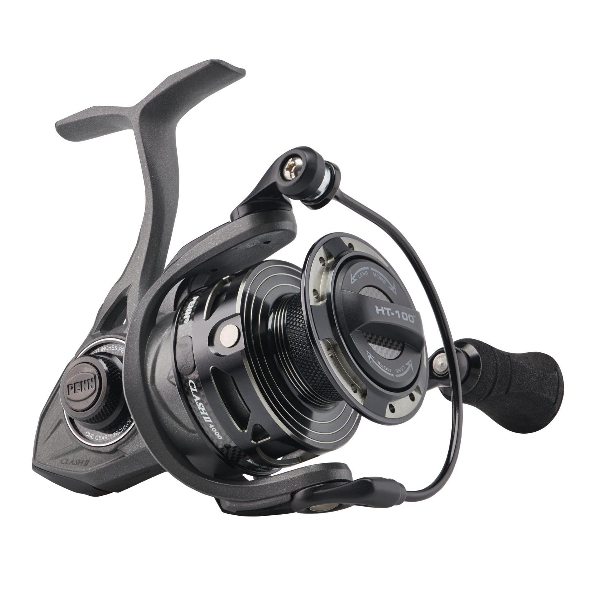 PENNClash II Spinning Reel - Lightweight Saltwater Shore and Kayak Fishing Reel for Lure Fishing - Sea Fishing Reel for Bass, Pollack, Cod, Wrasse