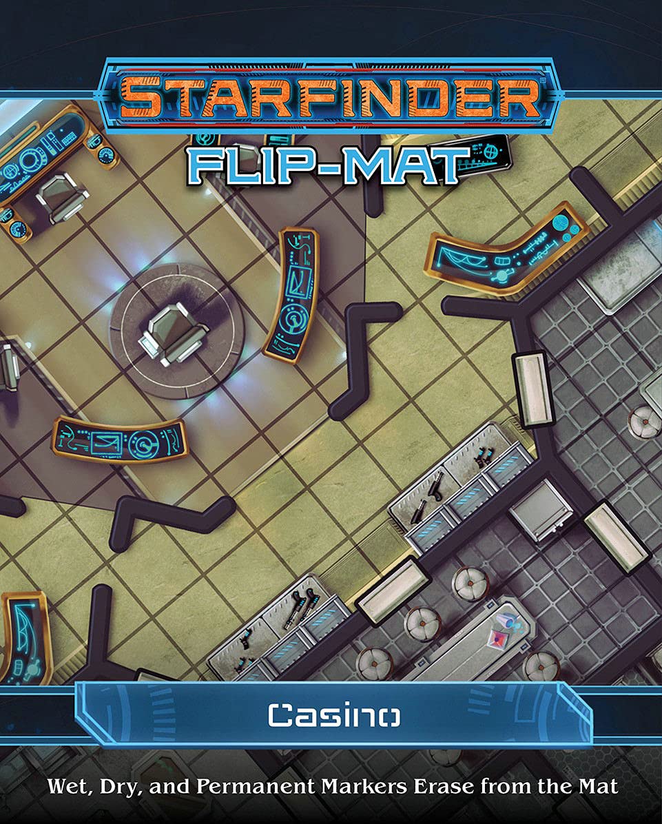 Paizo Starfinder Flip-mat: Casino