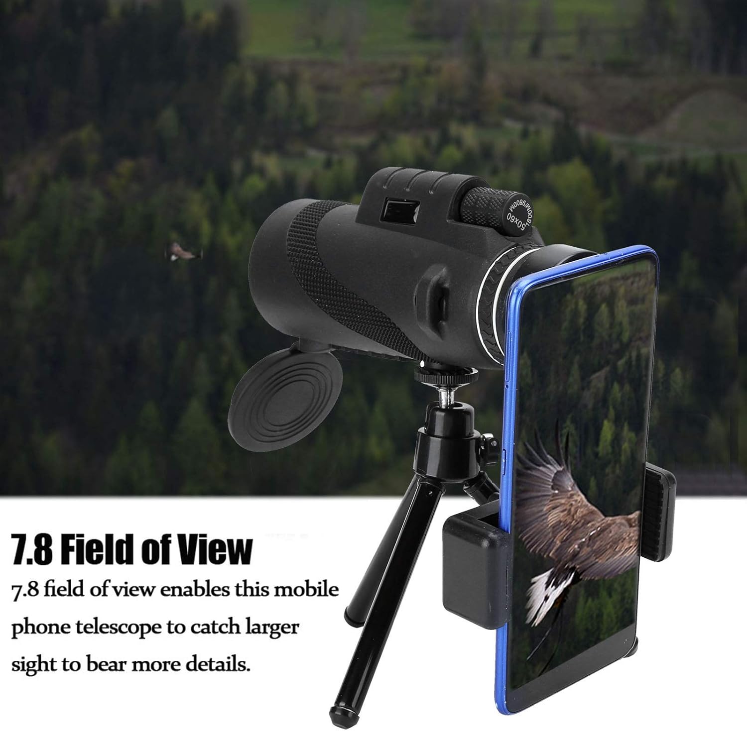 Buy Mobile Phone Telescope, Auto Focusing 6.09 Miles Distance Waterproof Tight Hold Telescope