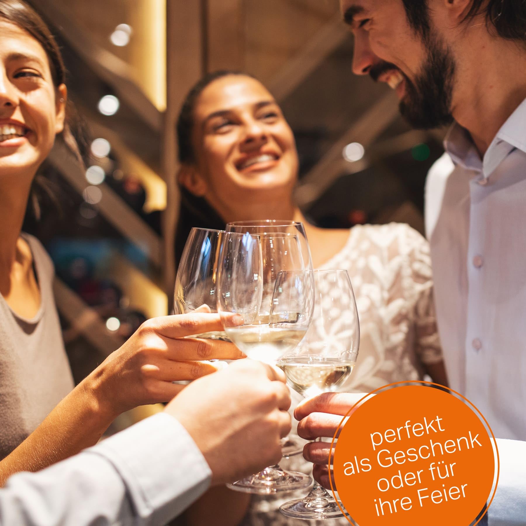 2X Schott Zwiesel Weißweinglas 535ml mit Namen oder Wunschtext graviert - Vivid Senses - Weingläser als personalisiertes Geschenk für Paare, Eltern oder zur Hochzeit - Motiv (Verzierung 03)