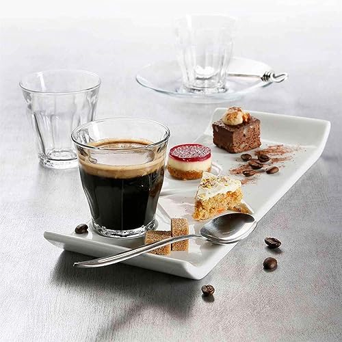 Miniatura 4 de Duralex Picardie Vasos de vidrio con un paño de pulido (vaso de vidrio de 5.5 onzas, juego de 6)