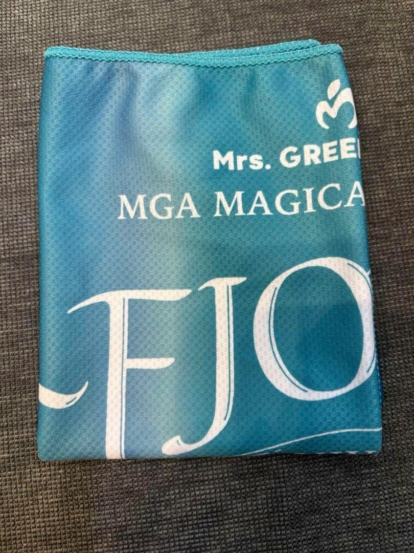 ミセス　グリーンアップル　フィヨルド　ノベルティ　うちわ　冷感マフラー ミセス グリーンアップル フィヨルド ノベルティ うちわ 冷感マフラー