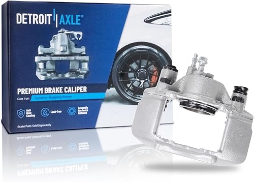 Miniatura 22 de Detroit Axle - Pinza de freno delantera derecha con soporte de repuesto para Chevrolet Equinox Captiva Sport Pontiac Torrent Saturn Vue Suzuki XL-7