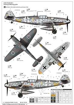 (未使用･未開封品)　トランペッター 1/32 ドイツ軍 メッサーシュミット Bf109G-2/Trop プラモデル vf3p617 Amazon.com: Trumpeter Messerschmitt BF 109G-2/Trop Model Kit