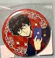 ペルソナ5 エスクリ 缶バッジ 主人公　ジョーカー　雨宮蓮 Amazon.co.jp: ペルソナ5 エスクリ 缶バッジ 主人公 雨宮蓮