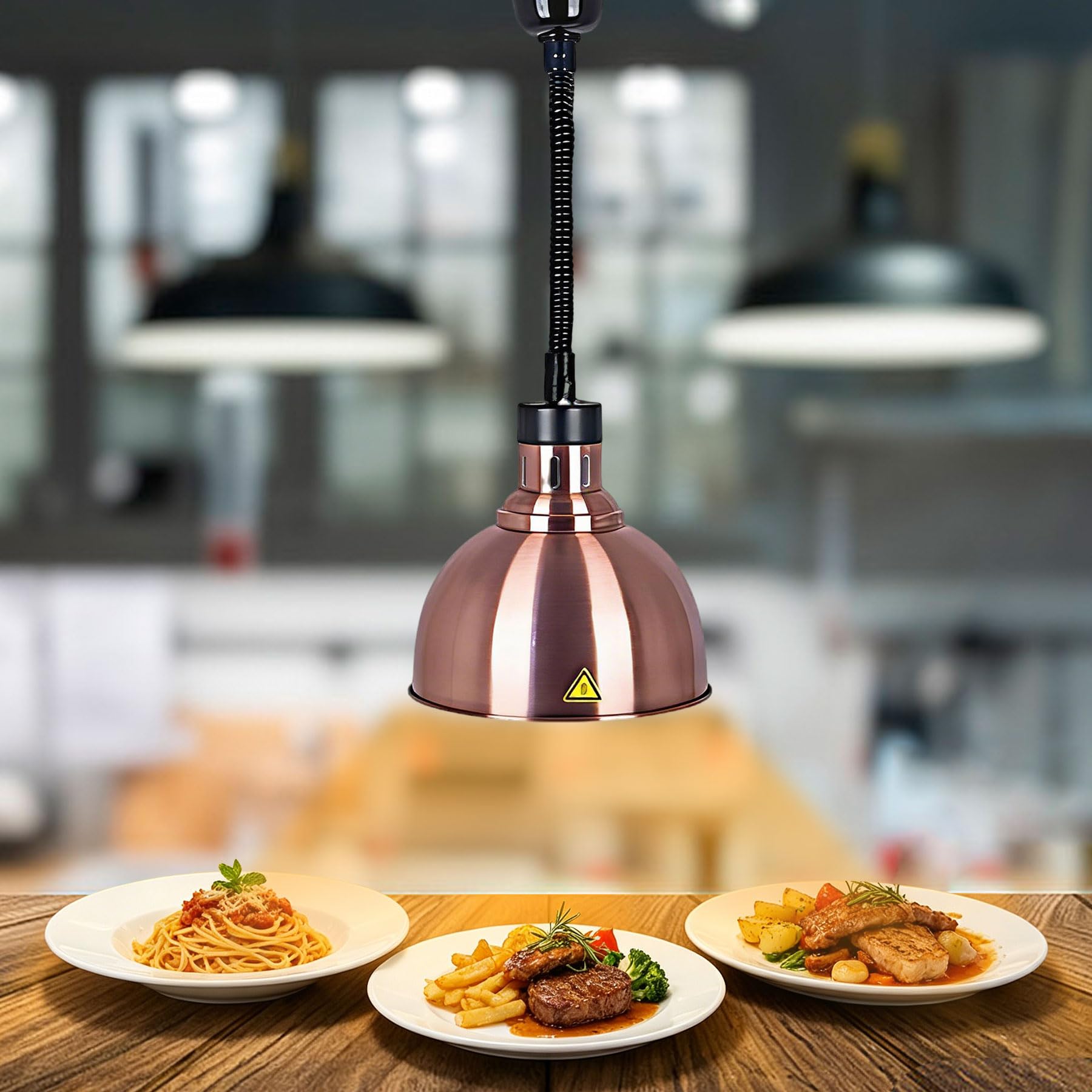 Wärmelampe Küche Gastro, Wärmelampe Gastronomie für Speisen Hängende
