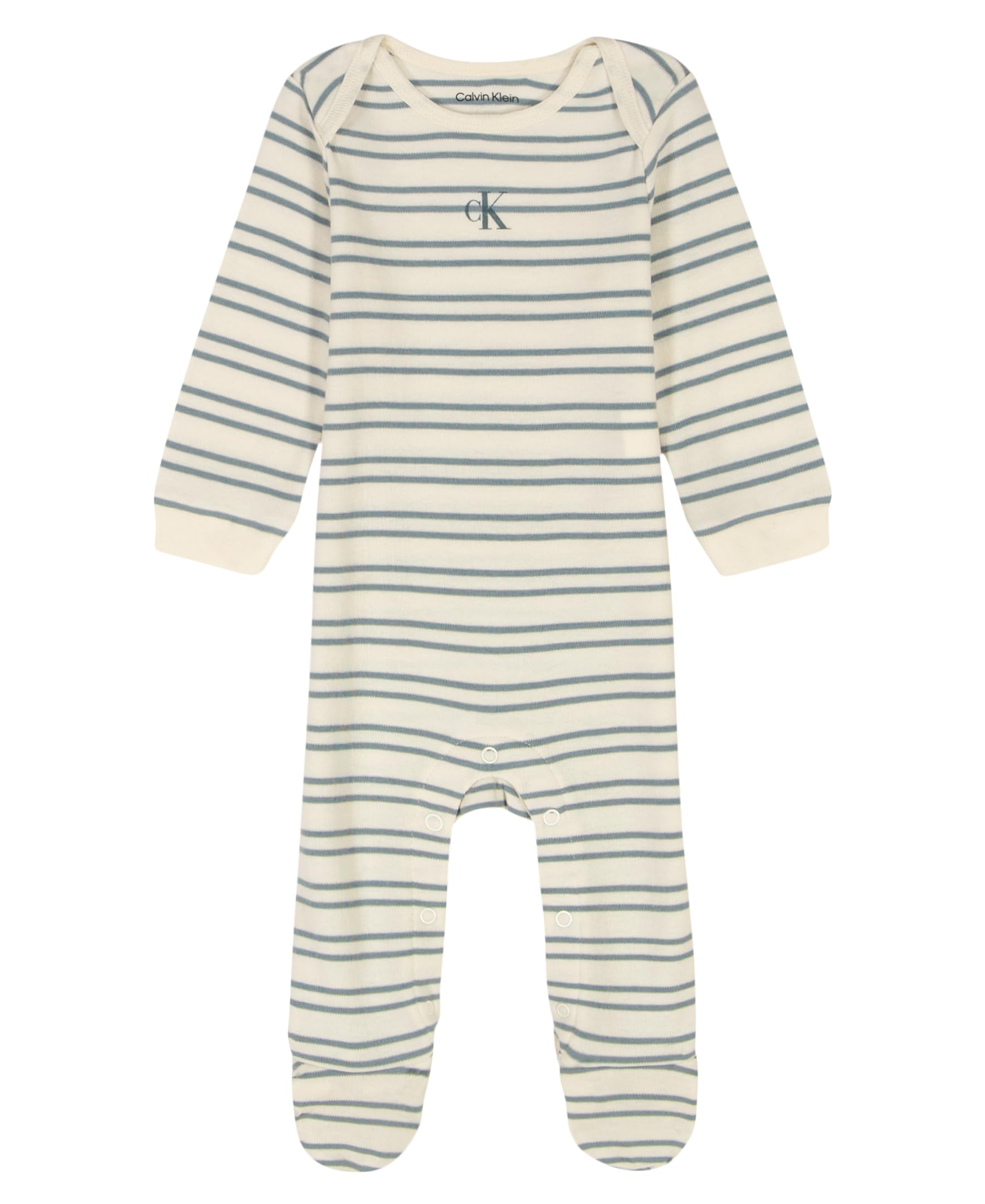 Calvin Klein baby-boys Footed Coverall