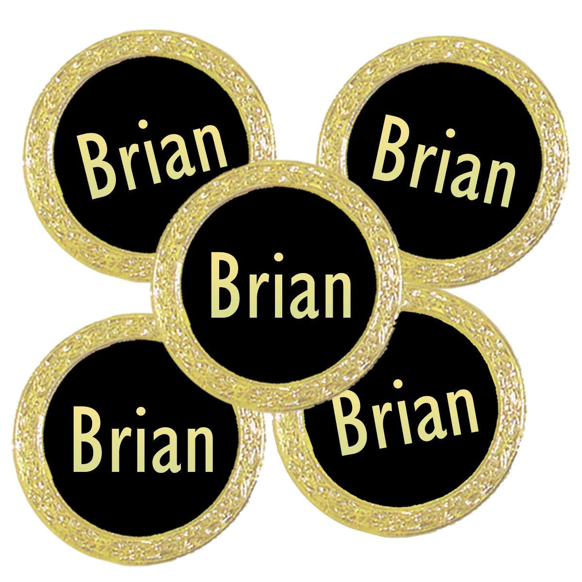 Best Impressions Personalised Golf Ball Markers (Brian)