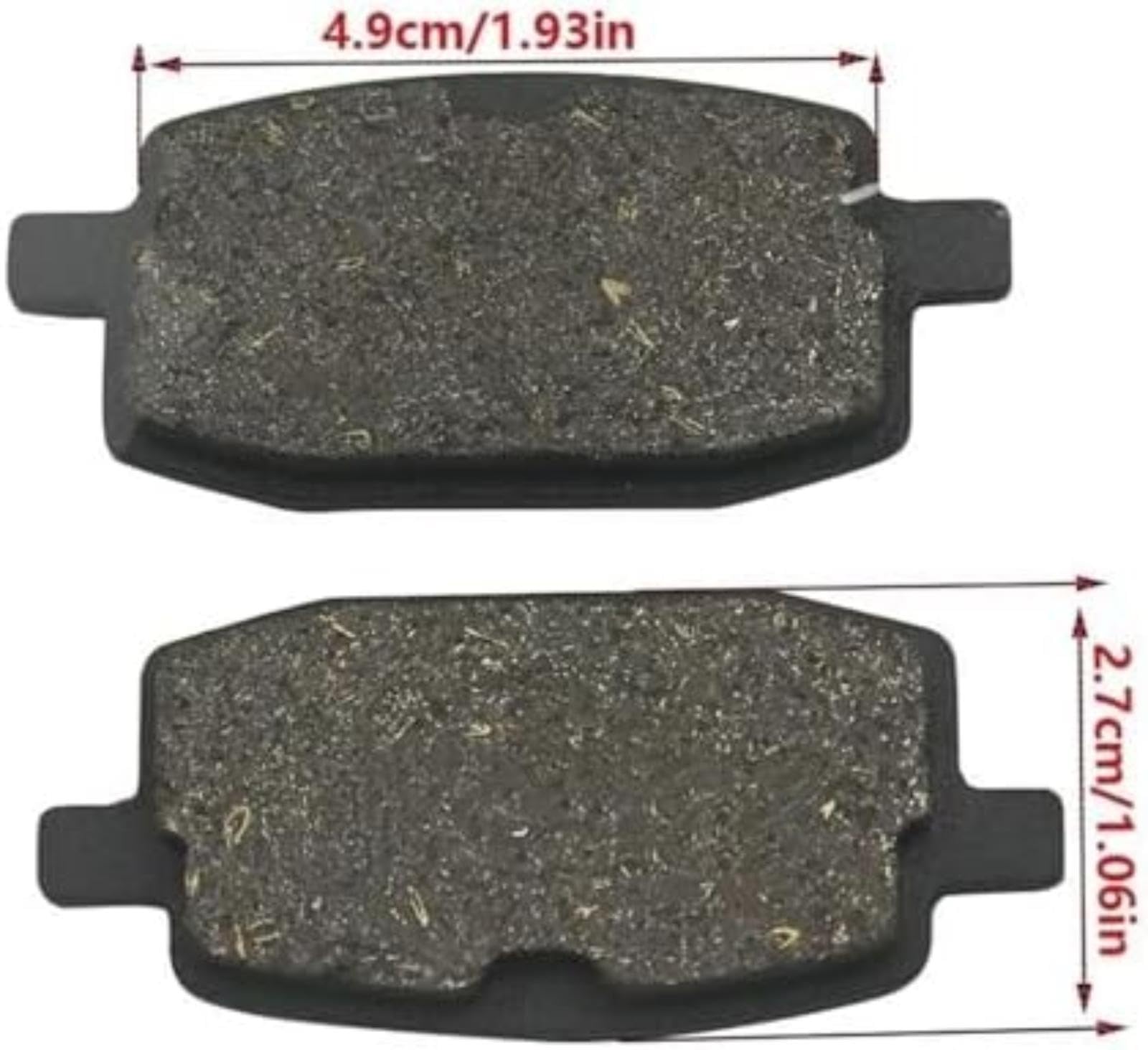 Pastillas de Freno Traseras Scooter Delantero, para Gtr Z50 Z50A