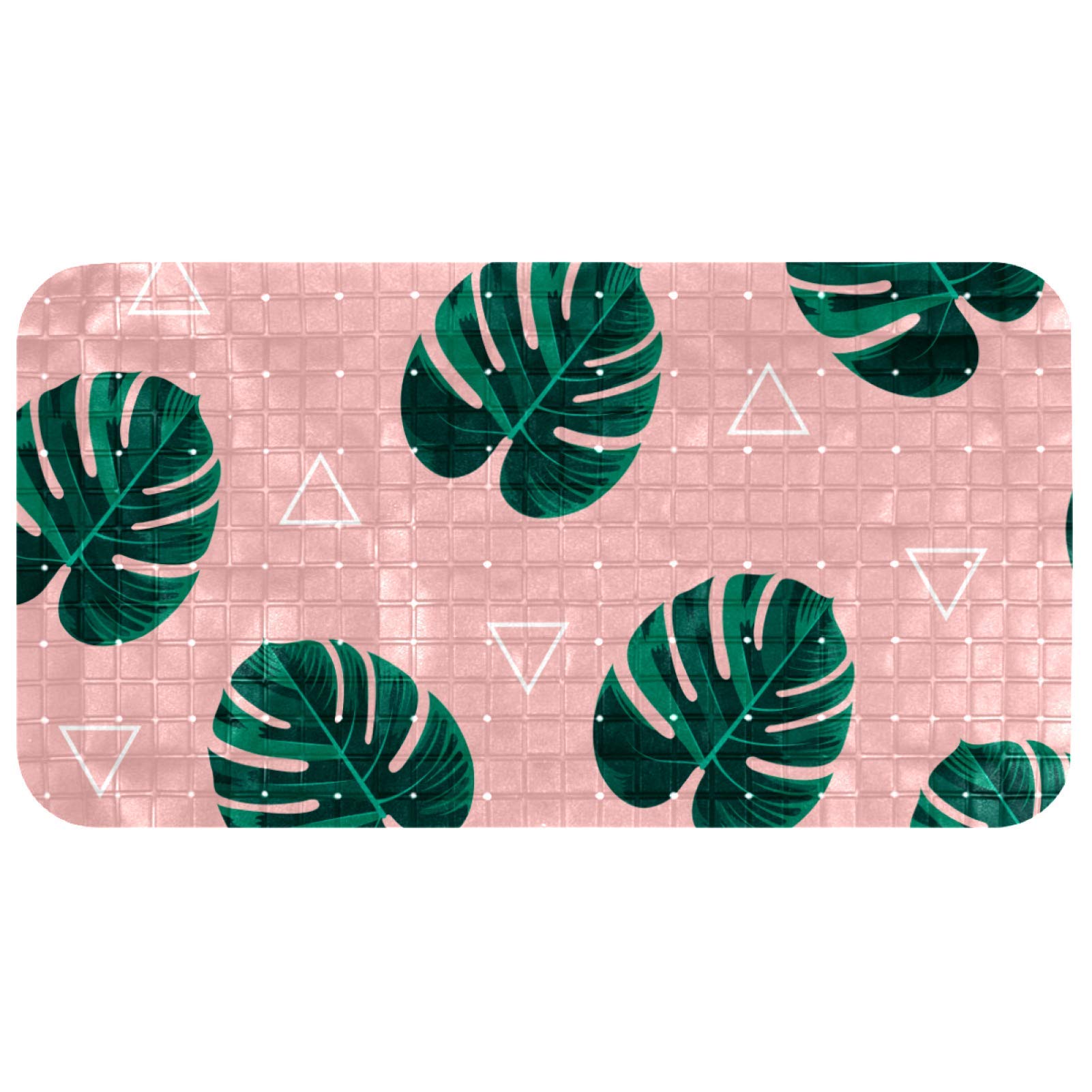 Tapis de baignoire antidérapant bébé : ventouses sécurisées et texture douce antiglisse rose