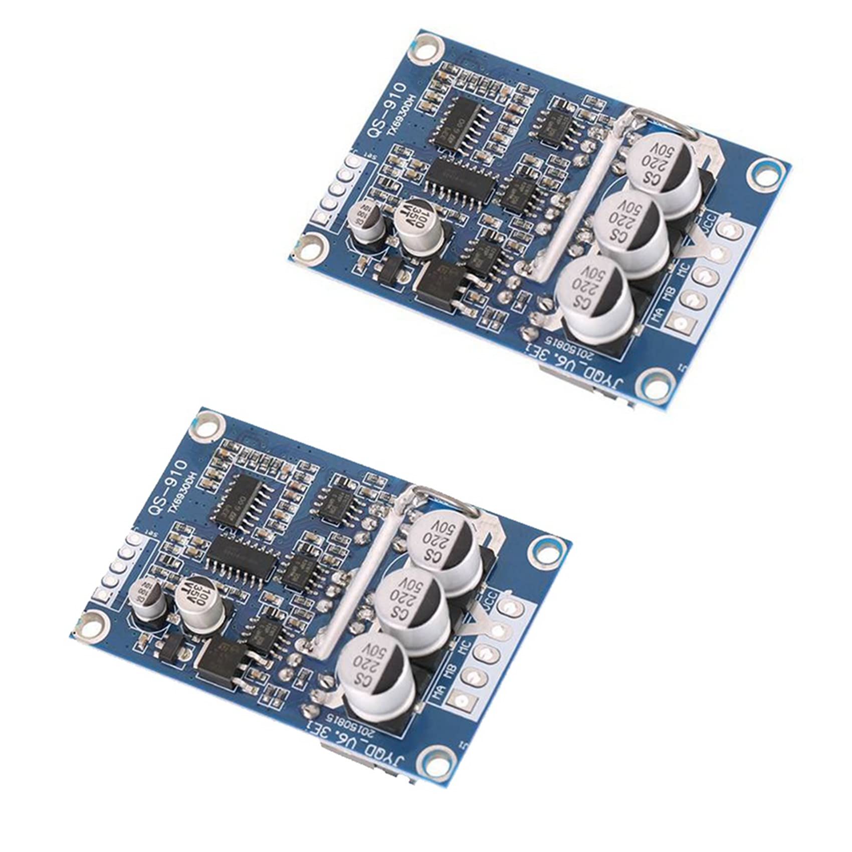 4Pc DC 12V-36V 500W Regolatore del Motore PWM Controllo bilanciato Scheda Driver Auto Uso Durevole (con Hall)