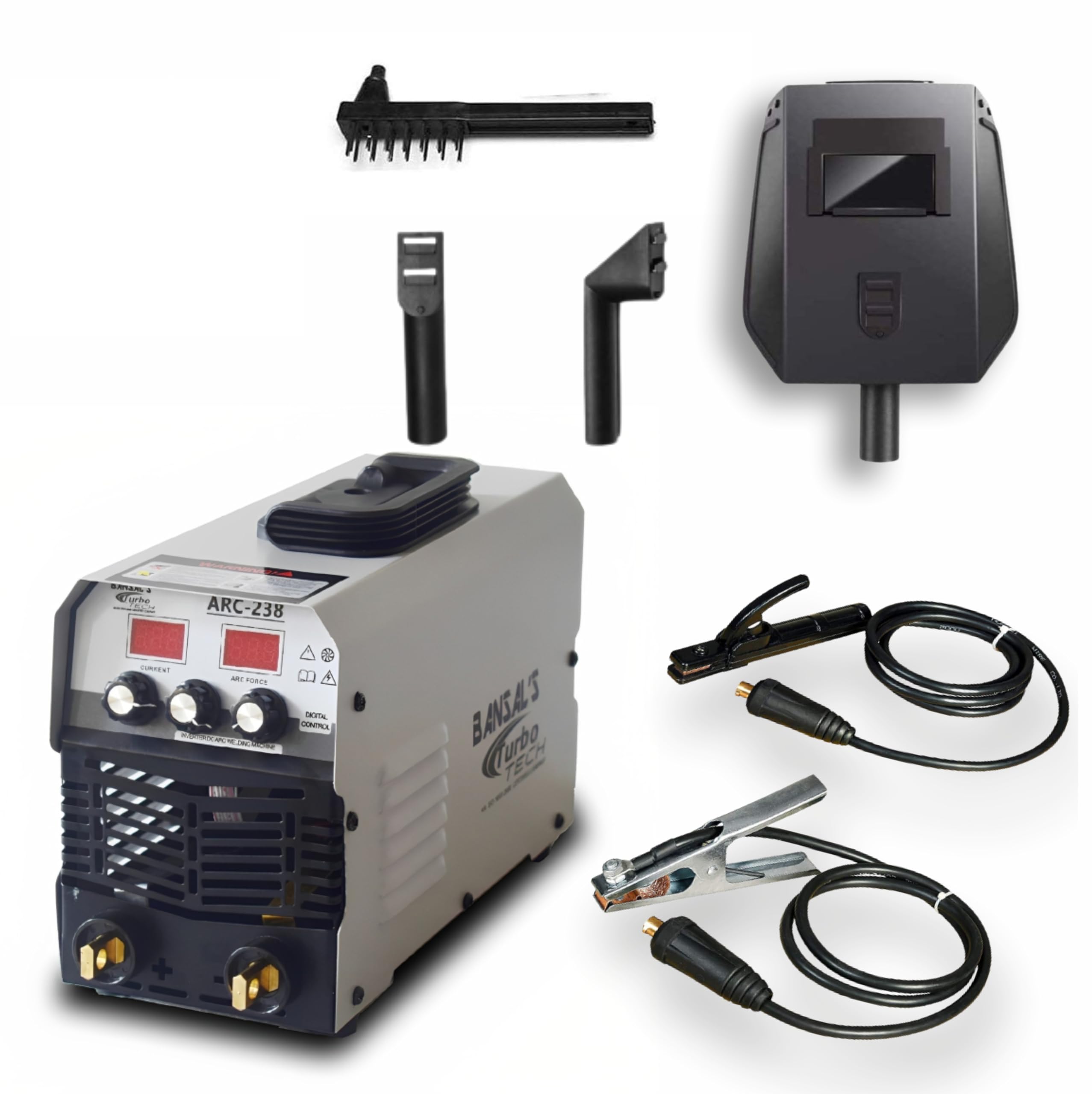 ARC 238 Digital LCD Display IP21 Hot Start Anti Stick Arc Force Inverter Welding Machine 30CM for Home Use Single Phase with free 3 Safty accessories (2Year Warranty) (B0CJ36XDR5) Amazon Price History, Amazon Price Tracker