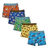 Dog Man Boys' 5-Pack Boxer Briefs