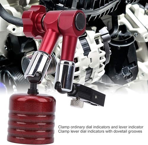 Miniatura 4 de Marhynchus Base magnética ajustable, soporte de indicador de dial de 110.2 lbs, mini soporte de palanca magnética fuerte universal, herramienta de