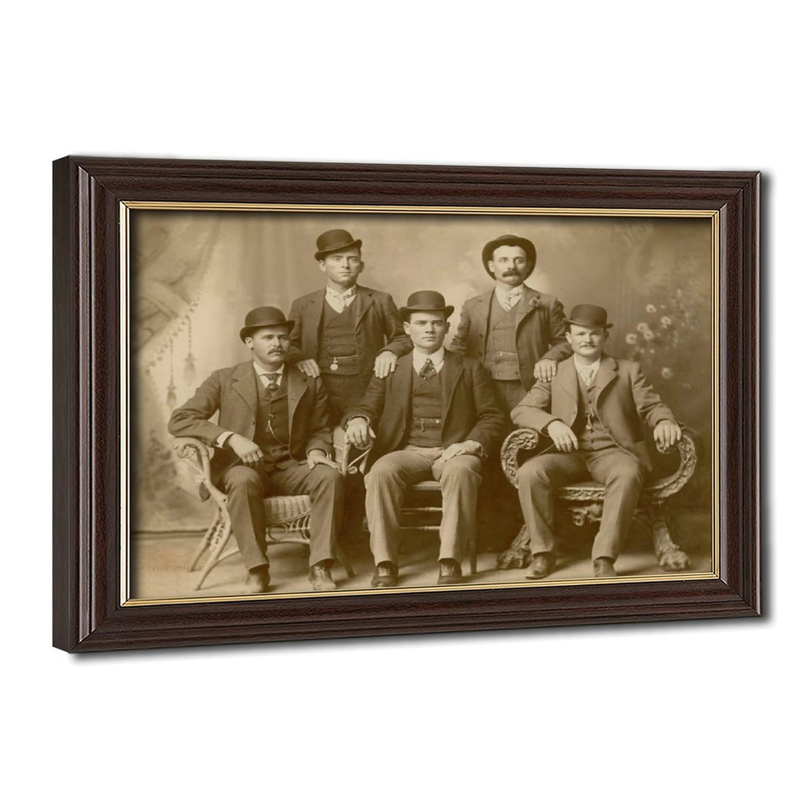 WCYB The Wild Bunch Butch Cassidy Posters Prints Canvas Deco Paintings Wall Art Hangable Frame 24" L X 36" W