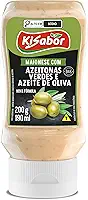 Maionese, Sabor Azeitonas Verdes & Azeite de Oliva, Kisabor, 200 Gramas