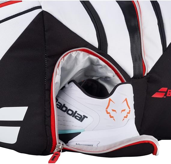 Babolat RH Pro Technical Padel Bag (White/Black/Red)