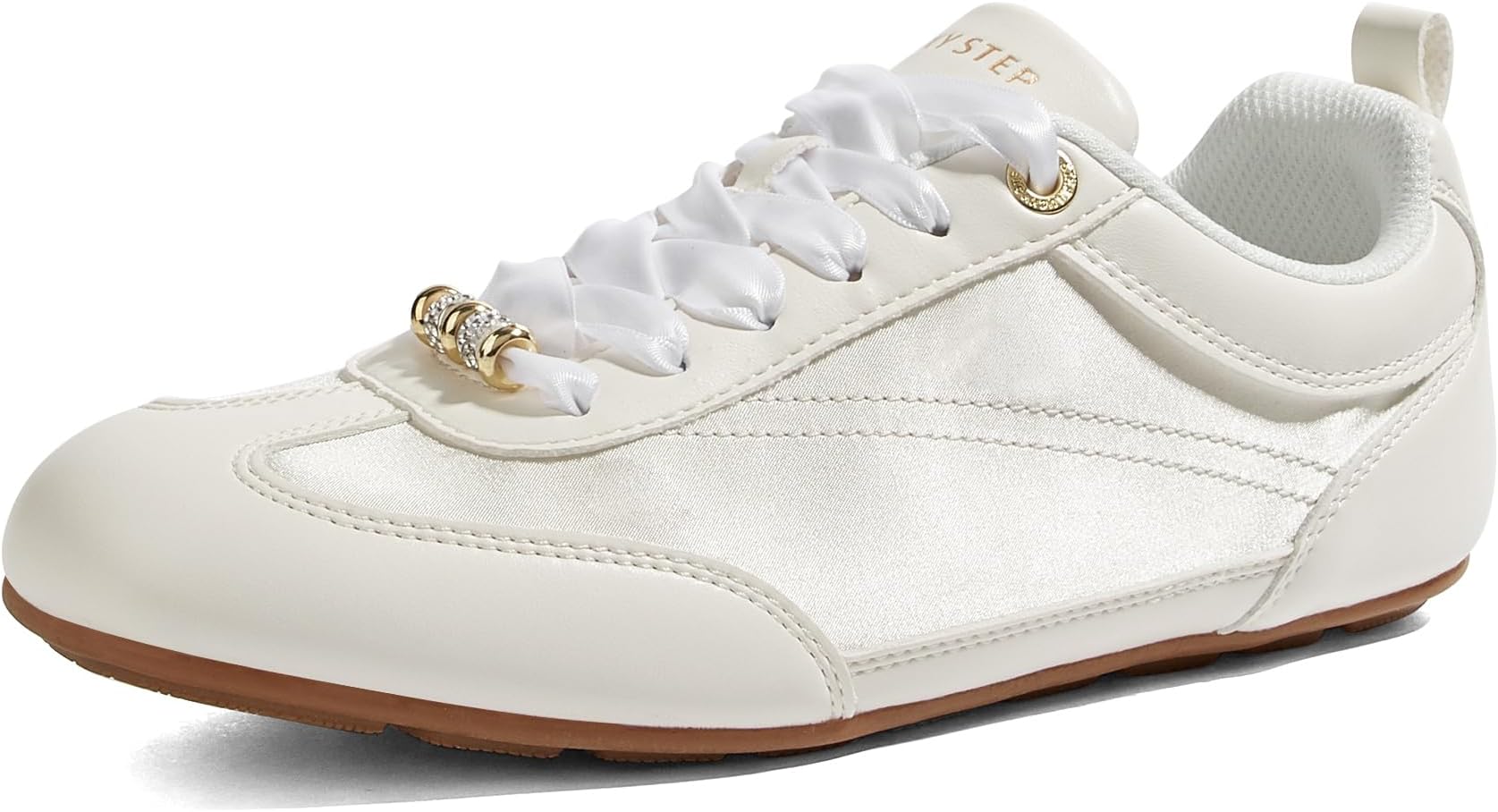 Women's Thin Sole Fashion Sneakers Lightweight Lace up Tennis Shoes Casual Walking Classic Retro Footwear Anti Slip Trainers