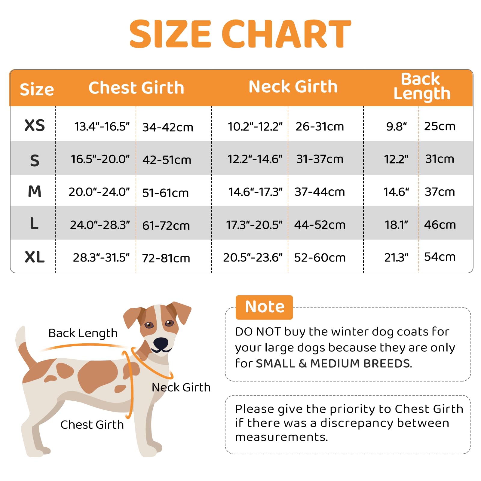 Queenmore Cappotto Cane Grande Caldo Impermeabile Per Bassotto, Bulldog Francese, Greyhound, Border Collie, Labrador, Marrone, XL
