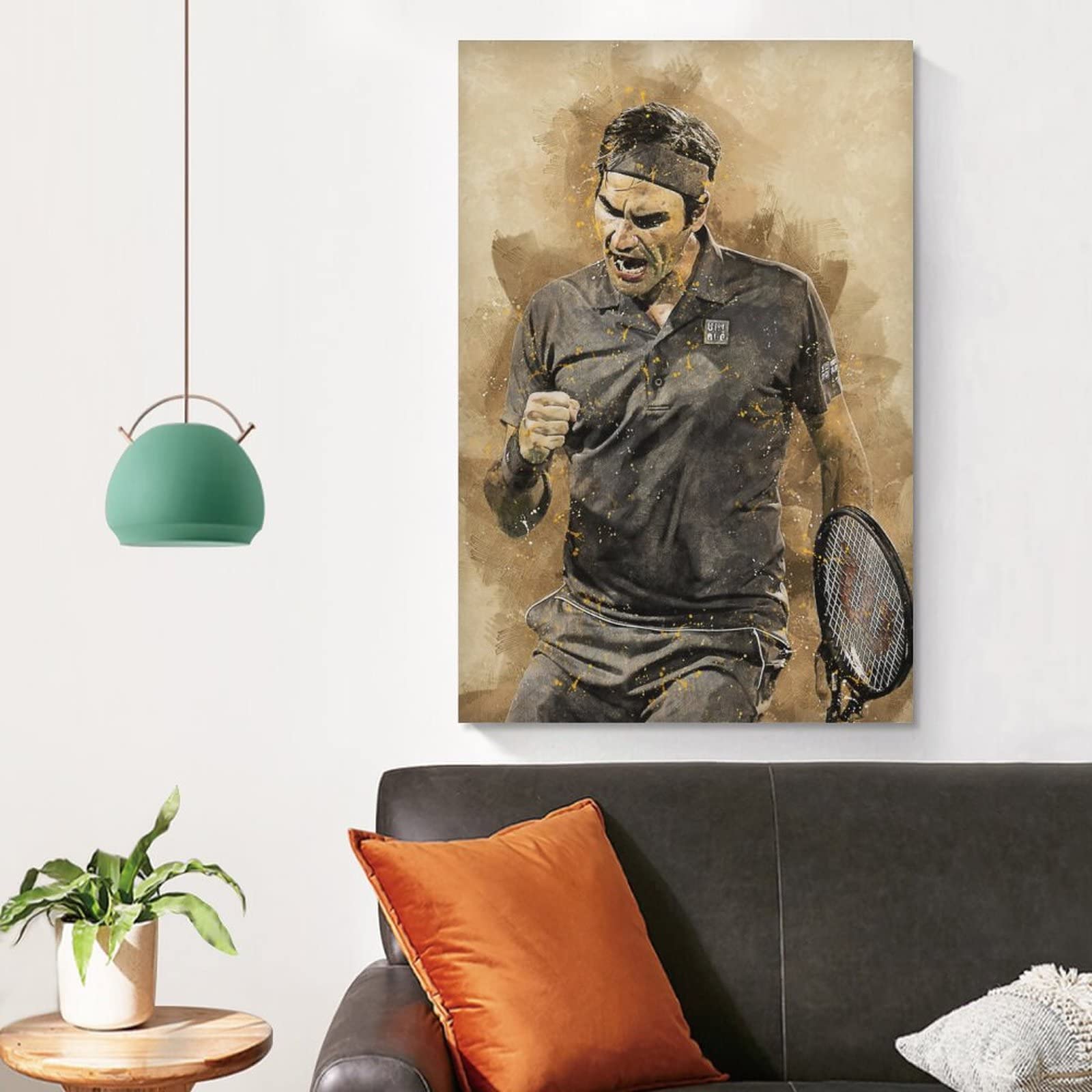 ポップアートフレーム Roger Federer ロジャー・フェデラー ポップ