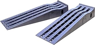 MAXXHAUL 50709 Detachable Car Ramp Set, Portable Car Ramps with Maximum Weight Capacity of 3 Pounds per Ramp 6 Pounds Per Pair