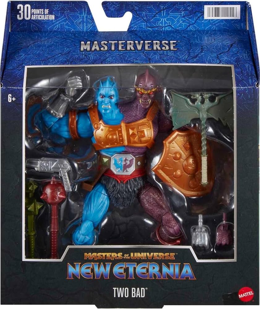 TWOBAD(トゥーバッド)…マスターズ・オブ・ザ・ユニバース Mattel Masters of the Universe Masterverse Two-Bad