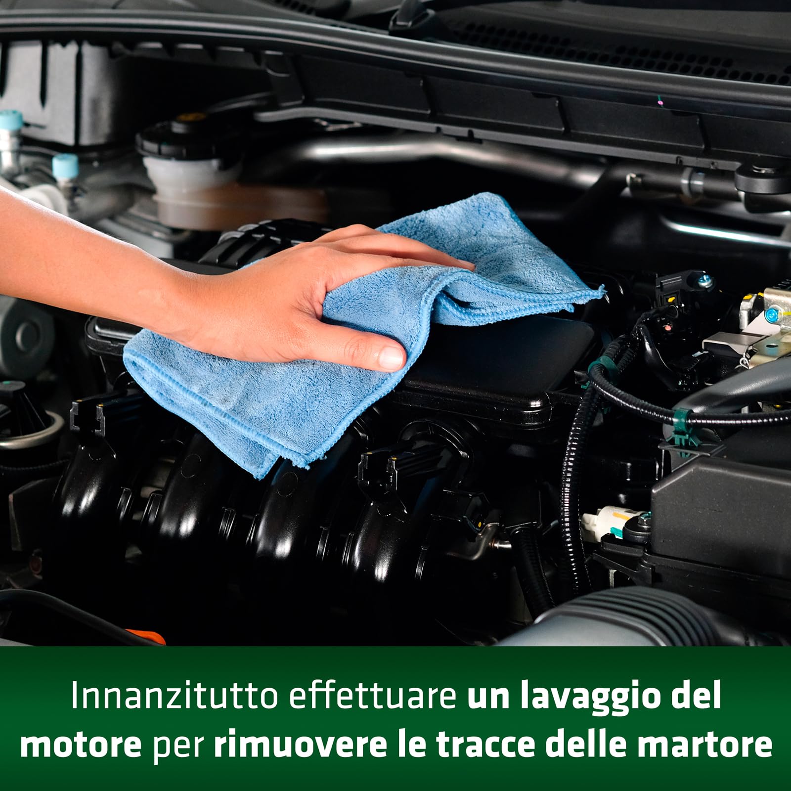 Gardigo® Dissuasore per Martore a Ultrasuoni per Auto - Set da 2 | Dispositivo Anti Roditori a Batteria | Repellente Topi Auto | Protezione Anti Martora per Vano Motore, Soffitta, Casa, Garage