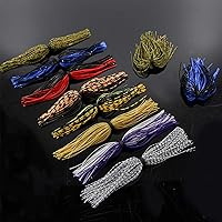 Vista 8 de Croch Juego de plantillas de lubina, plantillas de pesca y faldas de plantilla (20 piezas)