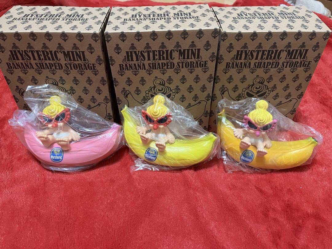 ヒステリックミニ  ノベルティー バナナの置物 ヒステリックミニ ノベルティー バナナの置物 HYSTERIC MINI