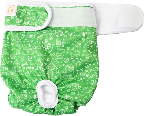 Miniatura 5 de Pañales para perros lavables y reutilizables, materiales duraderos y lavables a máquina, solución para incontinencia de mascotas y viajes largos,