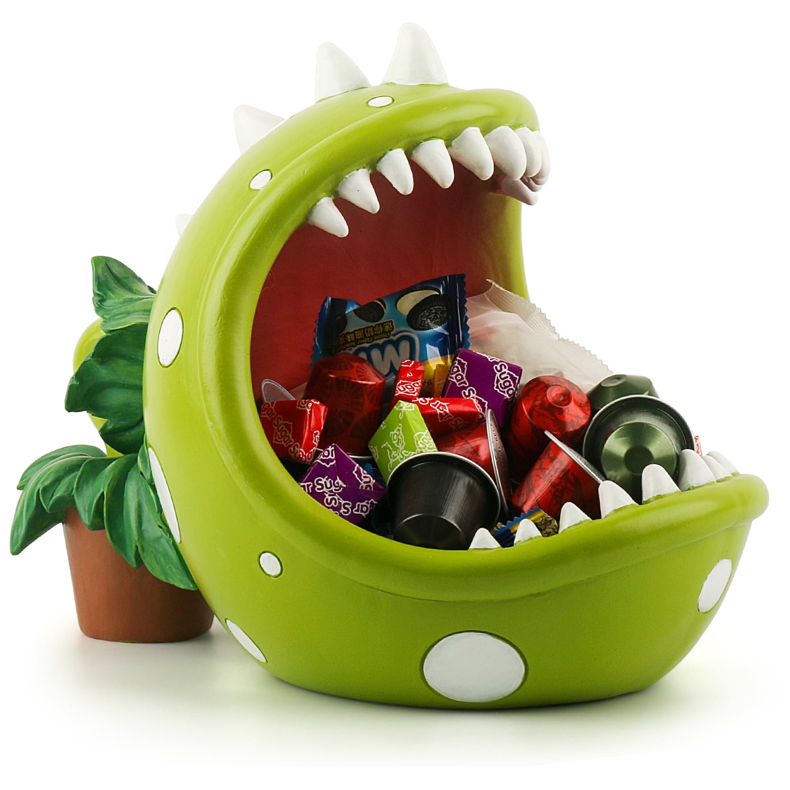 Amazon.com: ehuoyan Piranha Plant Large Candy Bowl For Candy Dish