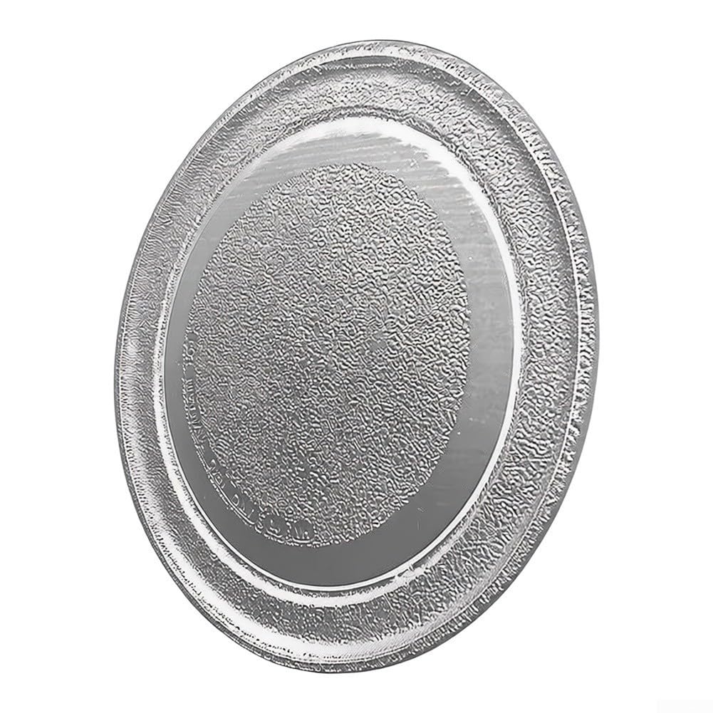 para plato Giratorio Microondas 255mm para cristal Templado Repuesto Y Forma Compatible para midea para panasonic(24.5 Y)