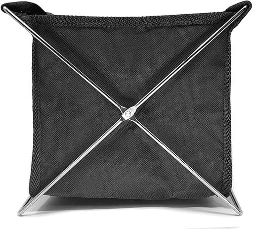 Miniatura 2 de Soporte plegable para zapatos y colgador de una sola puerta con diseños en la parte delantera y trasera, utiliza fundas para zapatos (negro, paquete