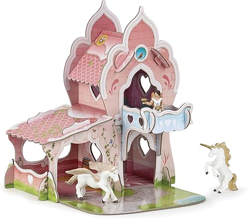 Miniatura 2 de Papo -Pintado a mano - Figurita -Históricos -Mini Castillo de la Princesa -33105 - Coleccionable - para Niños - Adecuado para Niños y Niñas - a