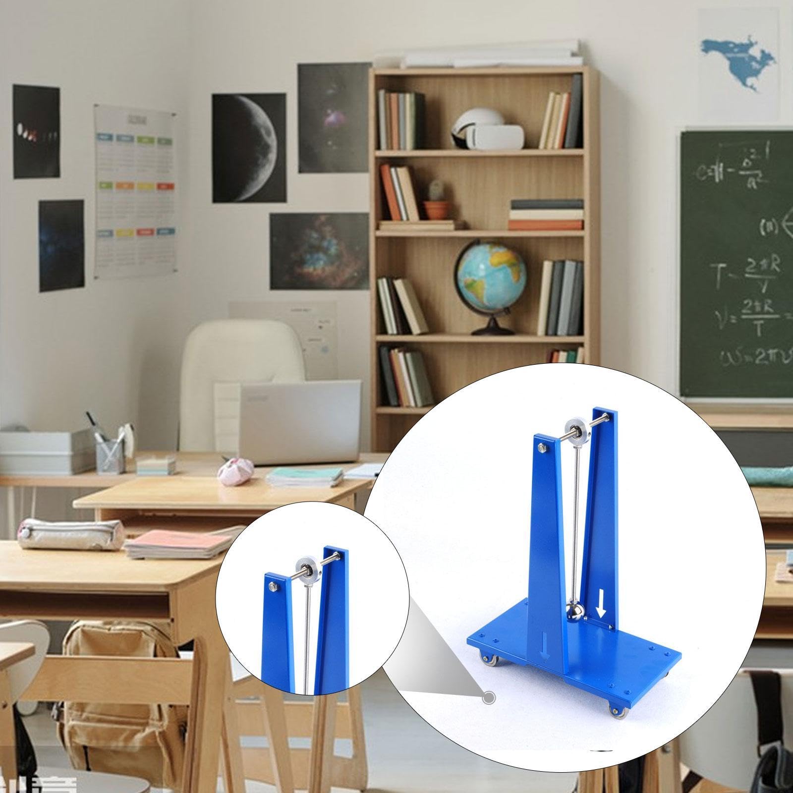 Kit di Fisica Didattico: Conservazione della Quantità di Moto, 25 cm x 13 cm x 35 cm (9,8 x 5,1 x 13,8 pollici) in Metallo per Scuola