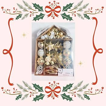 Amazon.co.jp: wemitas クリスマスツリー オーナメント 白