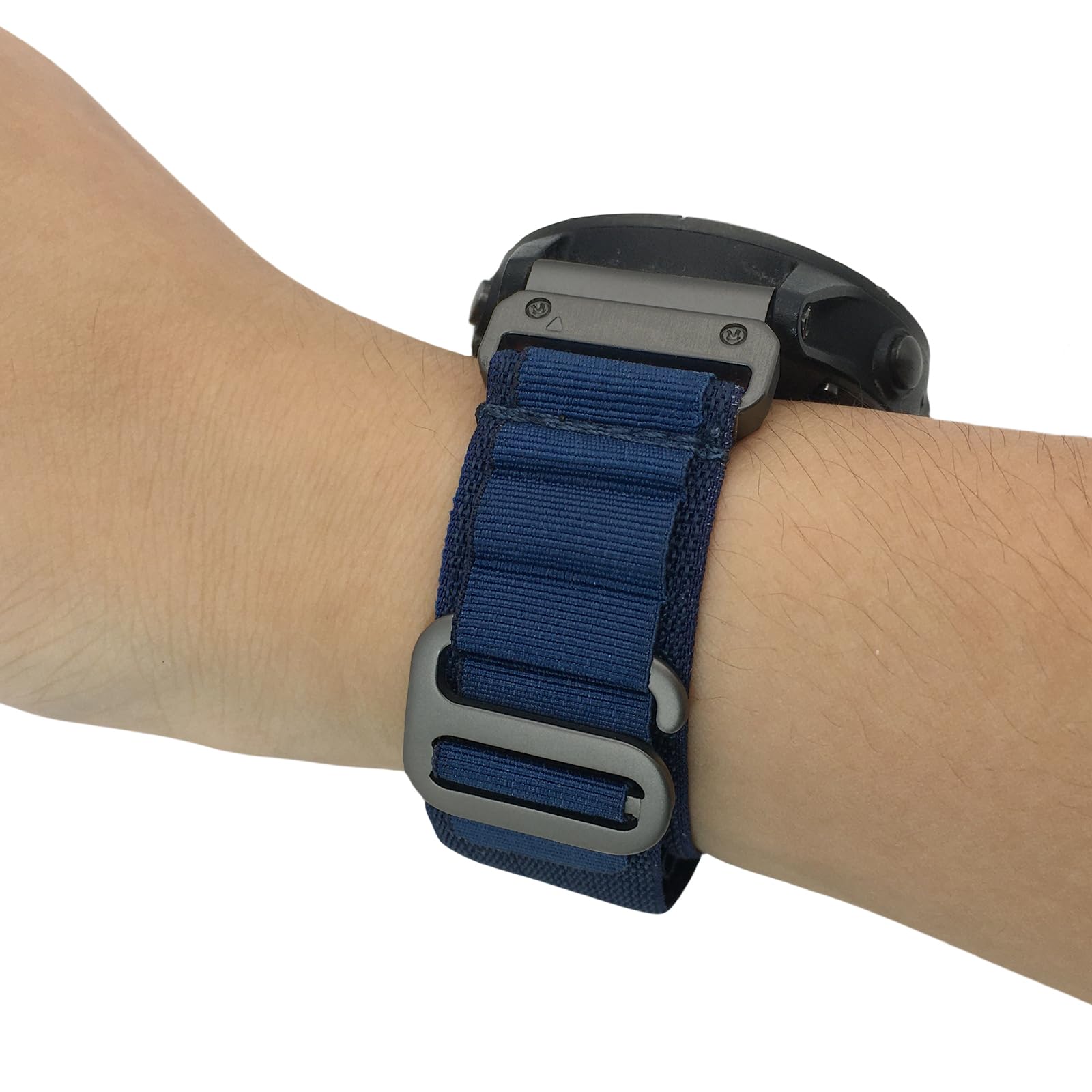 Cinturino In Nylon 20 Mm Per Garmin Fenix 5s/6s/7s - OTOPO - Ultra Leggero, Asciugatura Rapida, Con Velcro, 3 Pezzi
