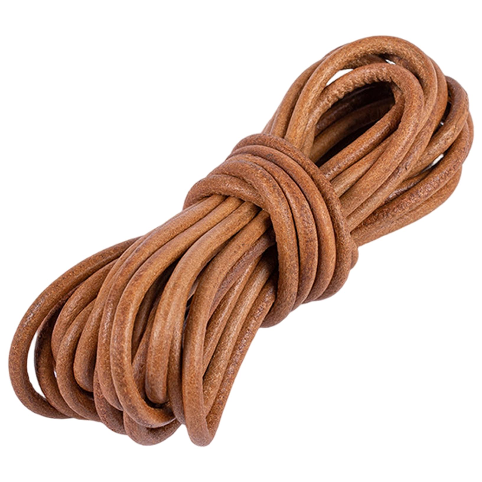 Hilo de cuero suave y flexible de 4 mm para trenzado duradero en botas