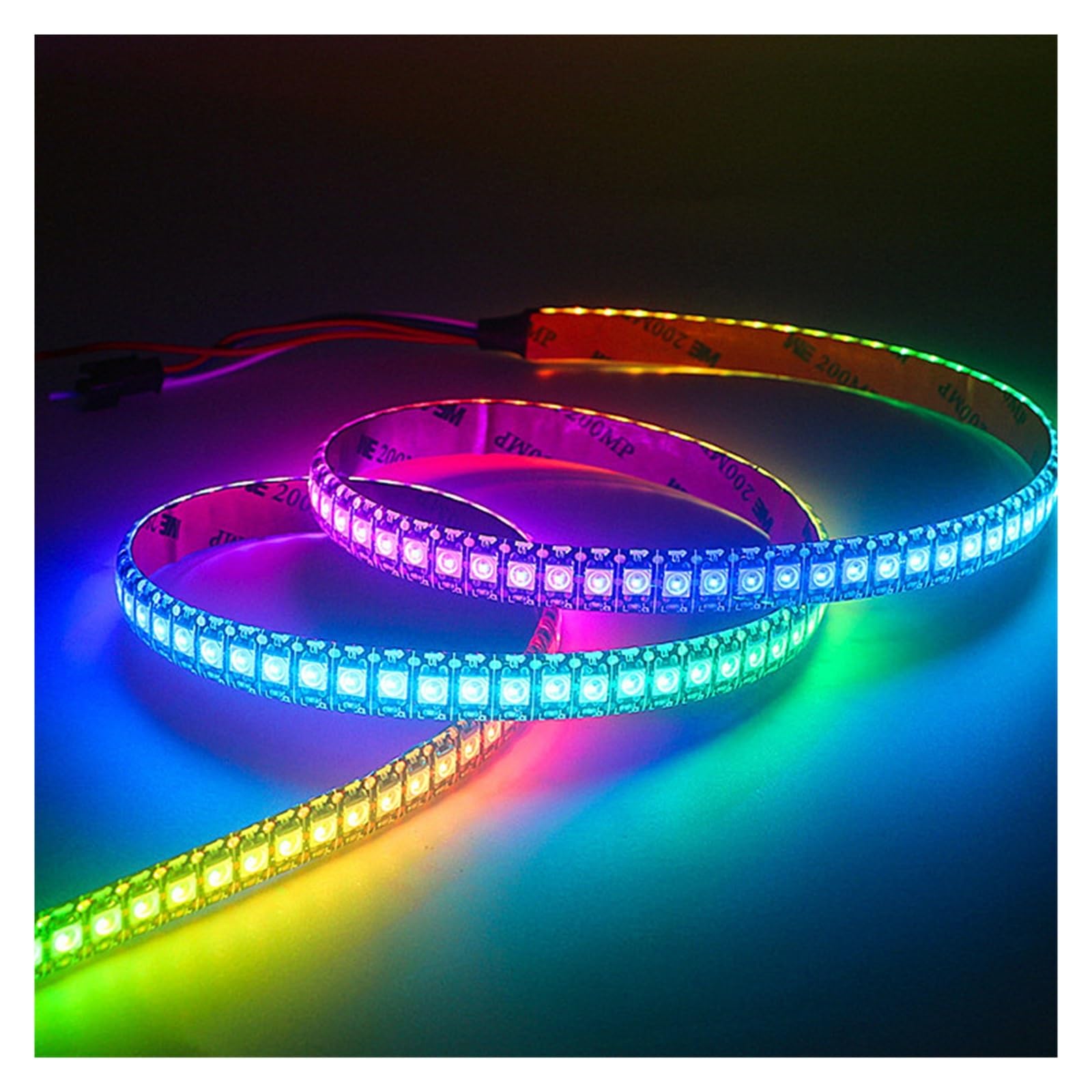 Ruban LED 5V étanche IP67 à animation fluide programmable 144 LED m effet goutte d'eau - 6