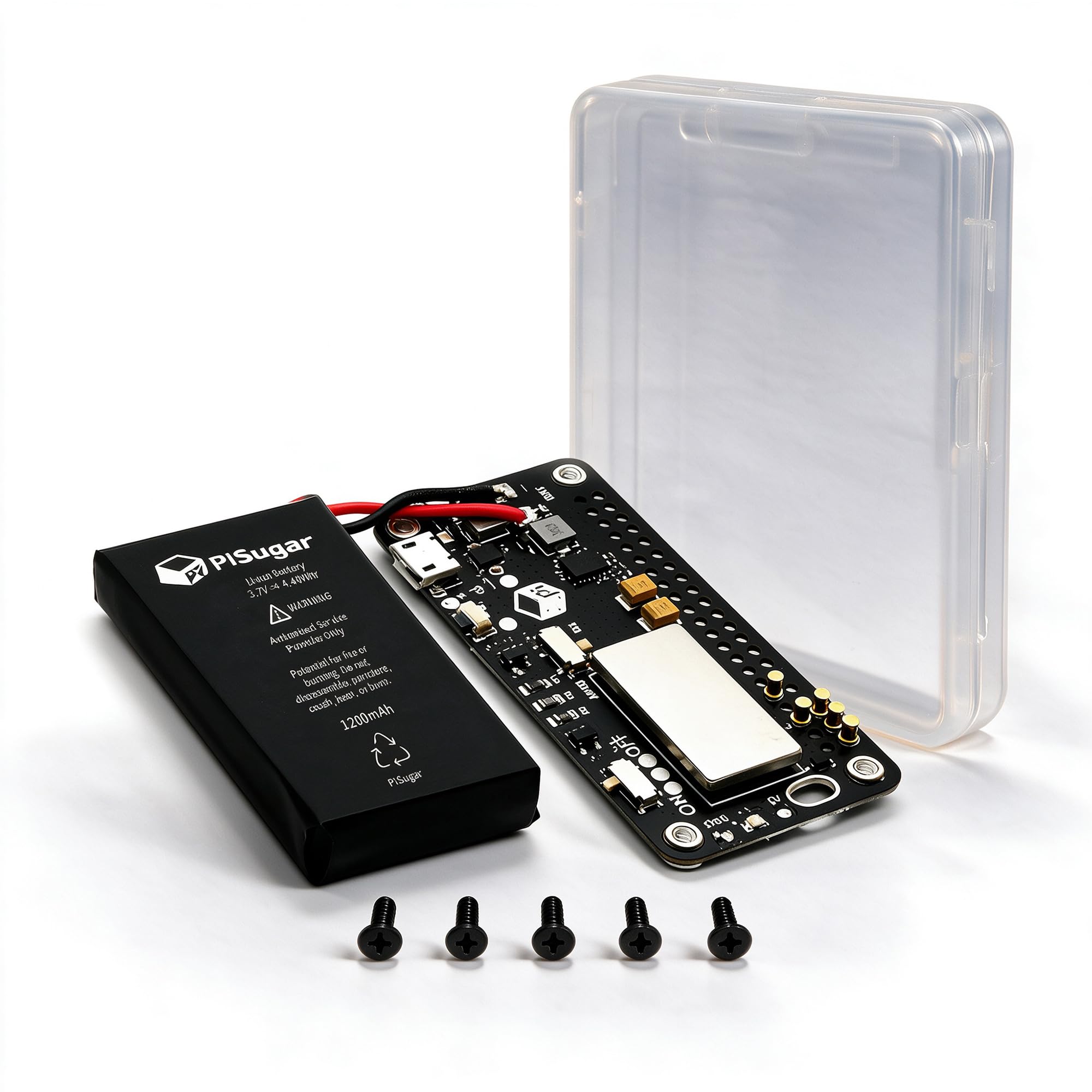 PiSugar S 1200mAh UPS Battery for Raspberry Pi Zero 2 W/W/WH – Pwnagotchi Power Module, Handheld Raspberry Pi UPS with Auto Boot & Pass-Through Charging-image-32