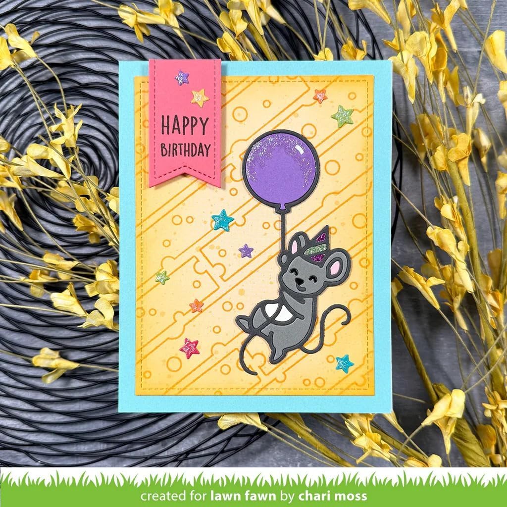 Lawn Fawn - Simply Celebrate Hangouts - Stamps, Dies, Coloring Stencils & Pocket