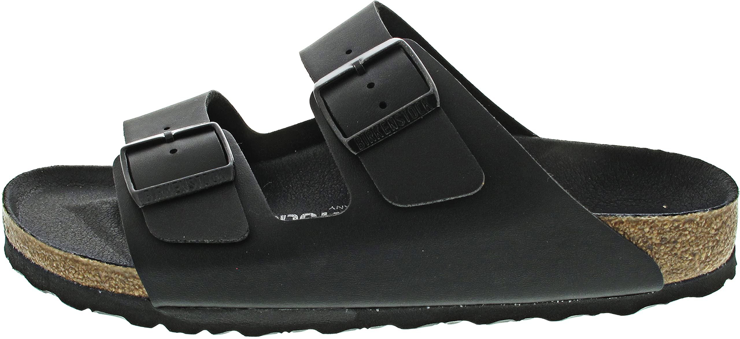 Birkenstock Arizona Two Strap Sandals Triple  Black in Women's Size 5, Offspring