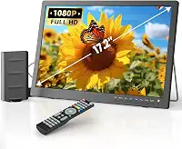 TV portátil de 17 polegadas