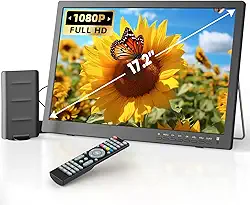 TV portátil de 17 polegadas