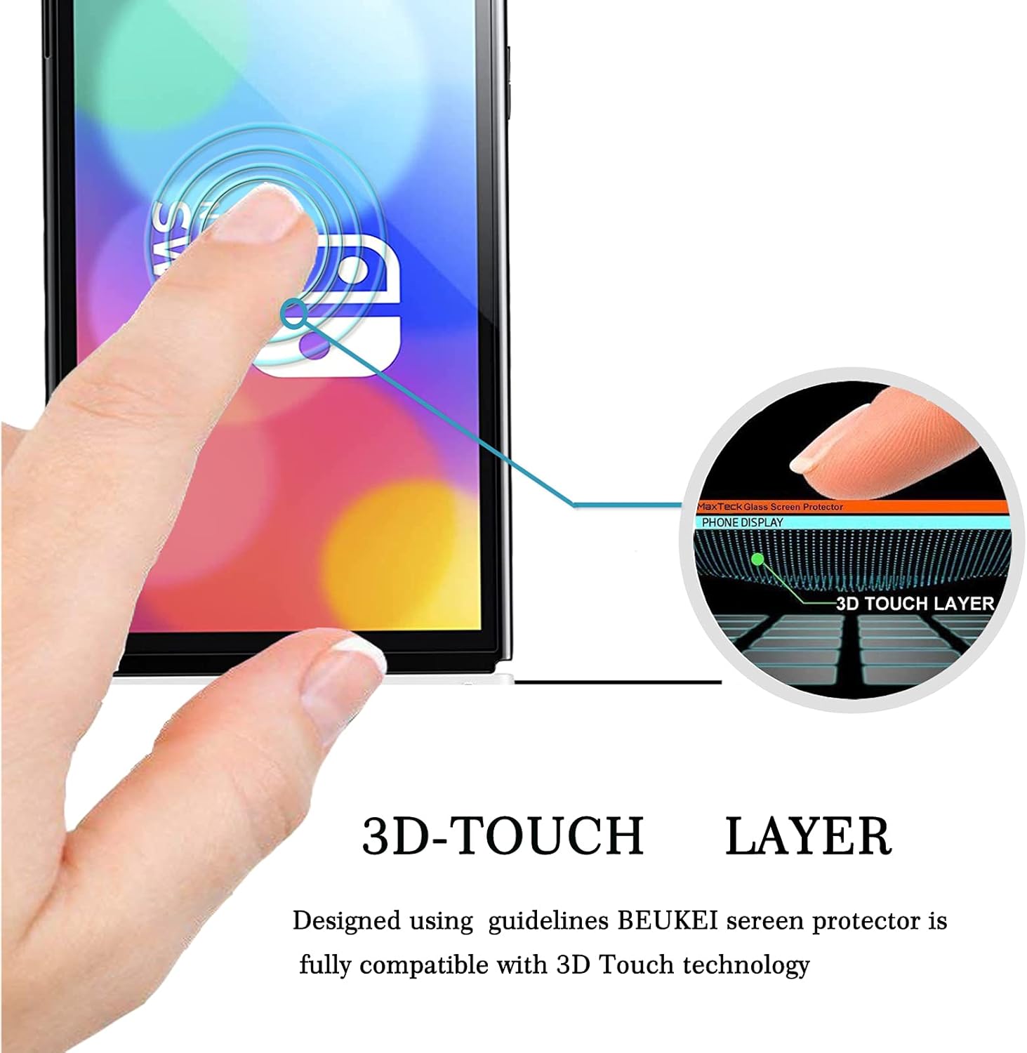 (3 Pack Designed for Nintendo Switch 2 (2025) Screen Protector Tempered Glass, Anti Scratch, Bubble Free, 9H Hardness - Image 2