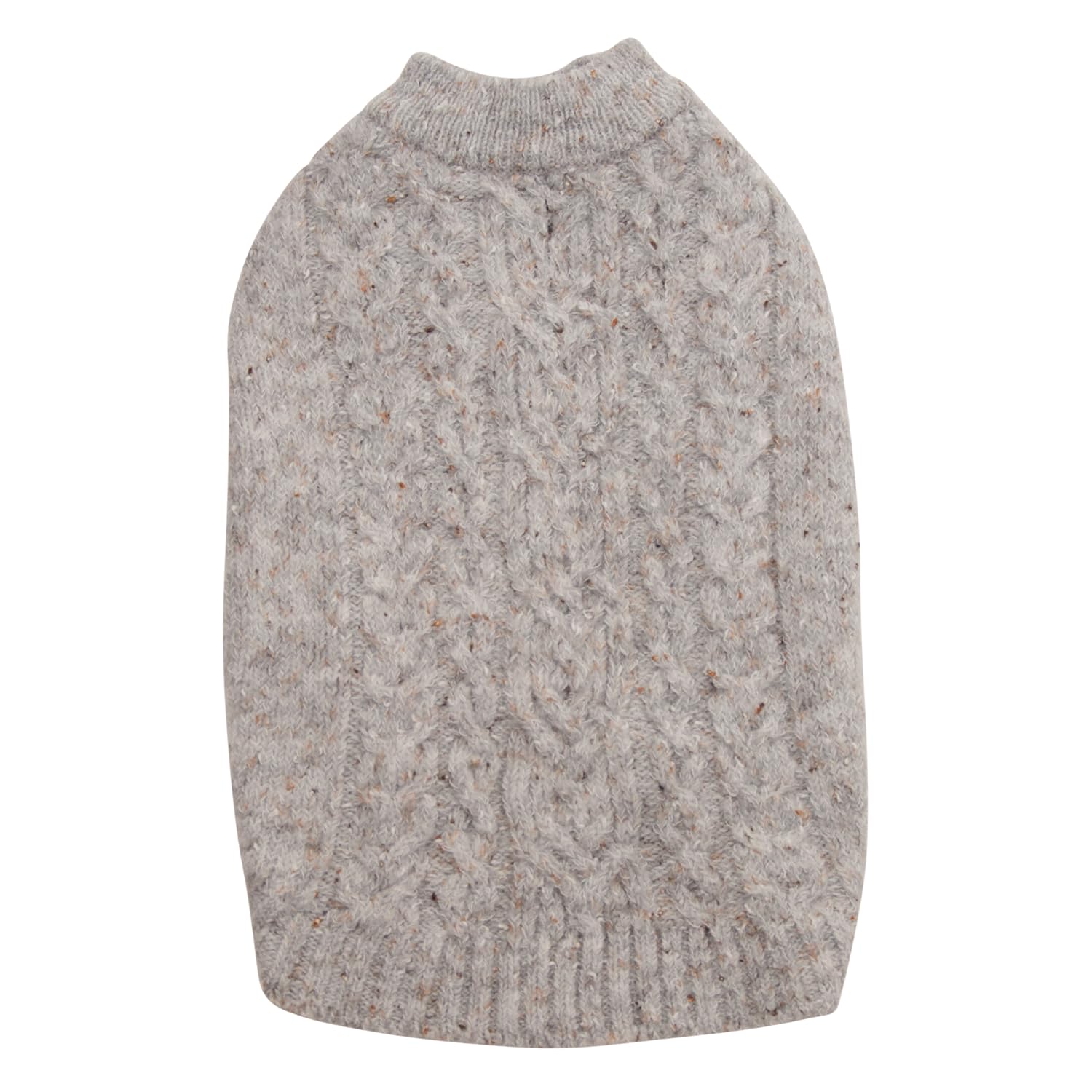JACK AND VANILLA, 5Th Avenue Dogwalk Soft Wool Dog Jumper, Comfortable and Elegant, Ideal for Winter Walks, Size XL, Chic Grey, Model 5Th Avenue Dogwalk