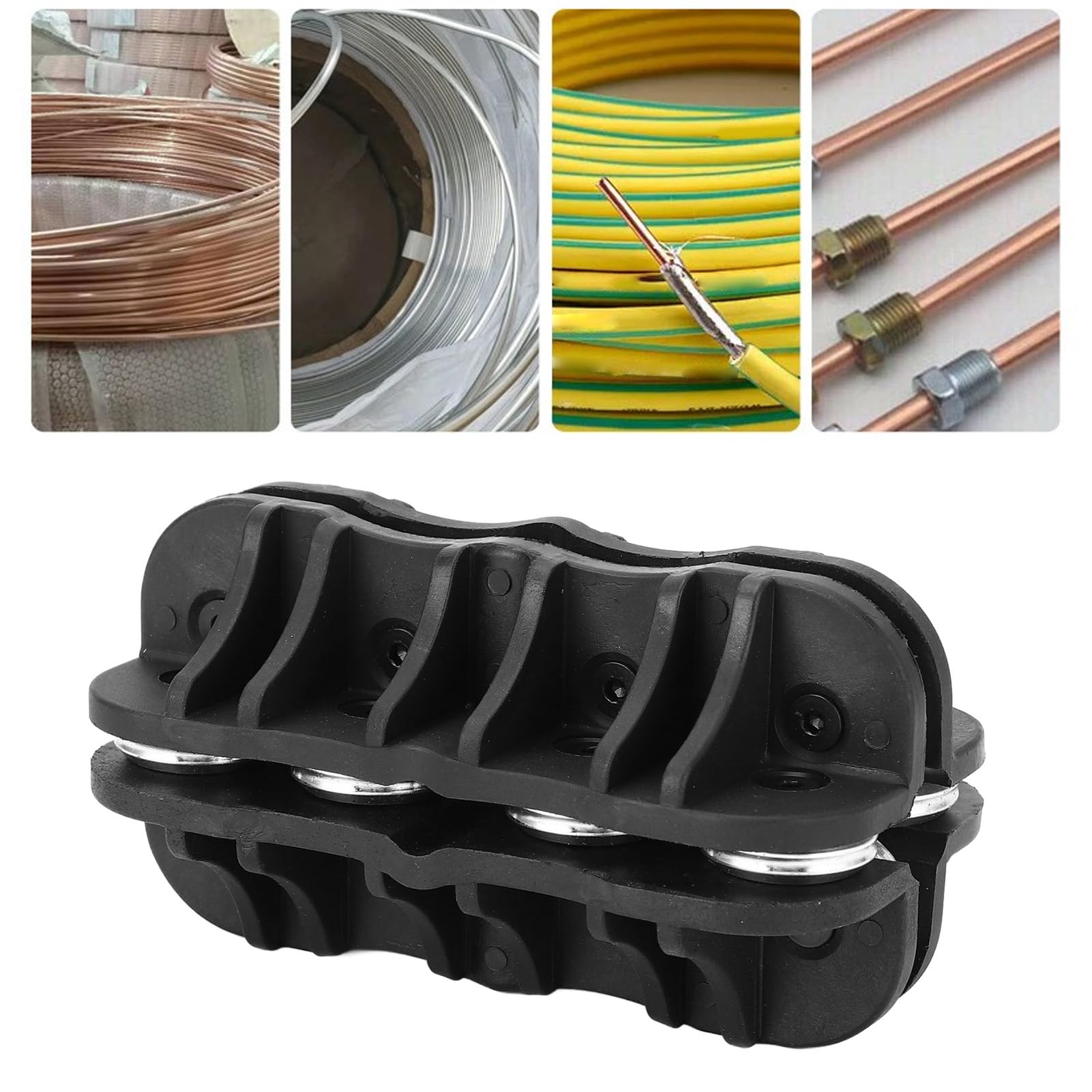 Garosa Enderezador Manual de Tubos 6mm, Herramienta Portátil con Rodillos para Tubos de PVC y Aluminio, Sistemas de Frenos y Automóviles